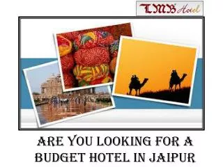 Are you looking for BUdget Hotel in Jaipur