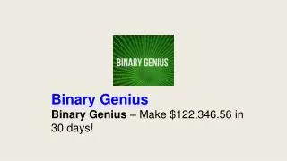 Binary Genius