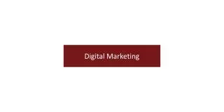 Digital Marketing Services | Online Marketing