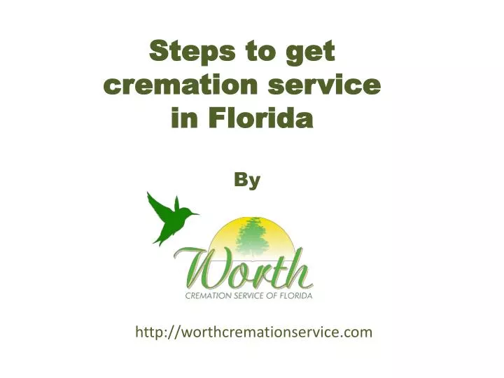 steps to get cremation service in florida