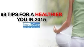 Tips for a healthier you in 2015