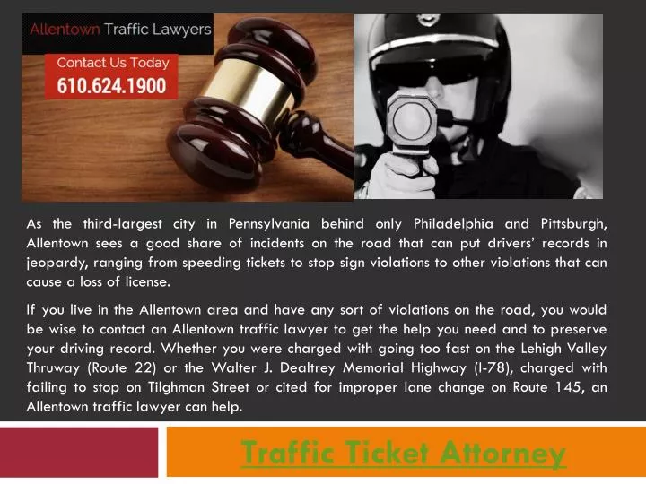 traffic ticket attorney