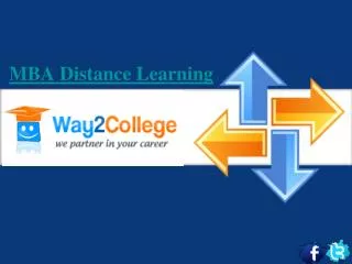 MBA distance learning- Way2College
