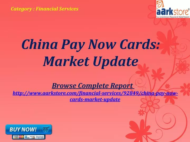 china pay now cards market update