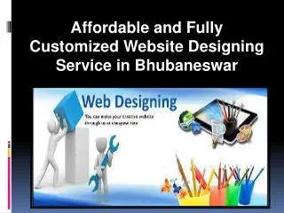Affordable and Fully Customized Website Designing Service in