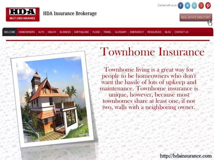 townhome insurance