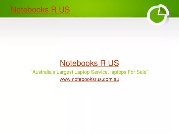 notebooks r us