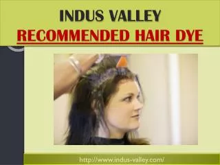 Indus Valley Recommended Hair Dye