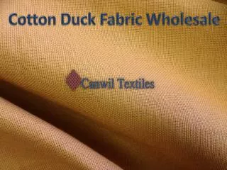 Canvas Fabrics Wholesale