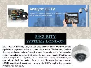 London CCTV Installers