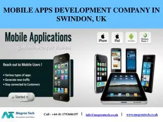 Megron Tech: Mobile Application Development Company UK