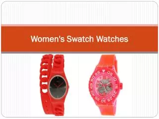 Women's Swatch Watches