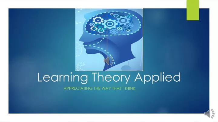 learning theory applied