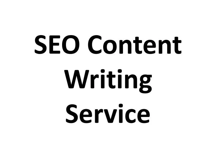 seo content writing service