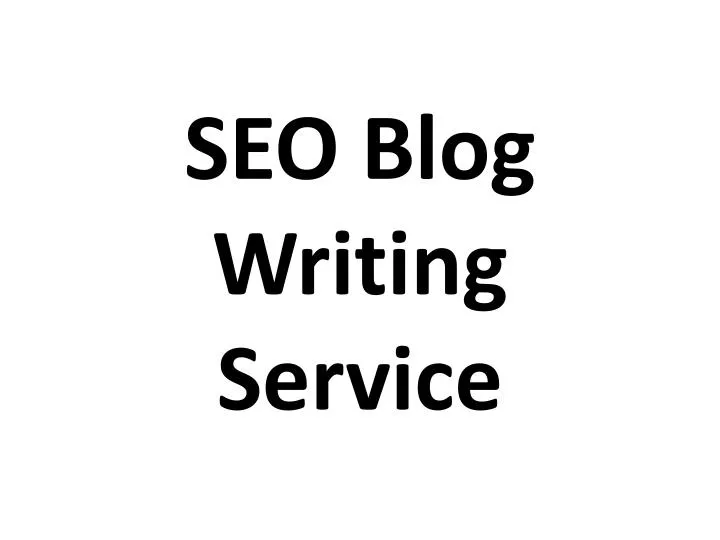 seo blog writing service