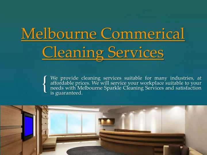 melbourne commerical cleaning services
