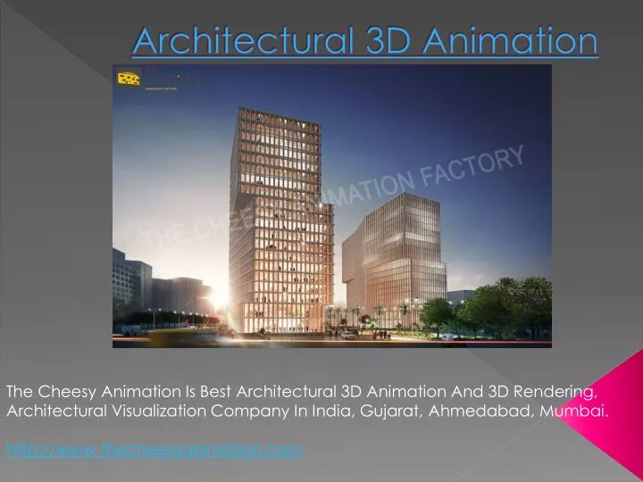 architectural 3d animation