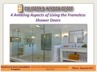 Frameless Shower Doors Los Angeles