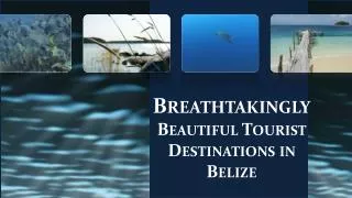 Breathtakingly Beautiful Tourist Destinations in Belize.
