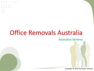 Office Removals Australia