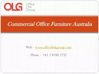 Commercial Office Furniture Australia
