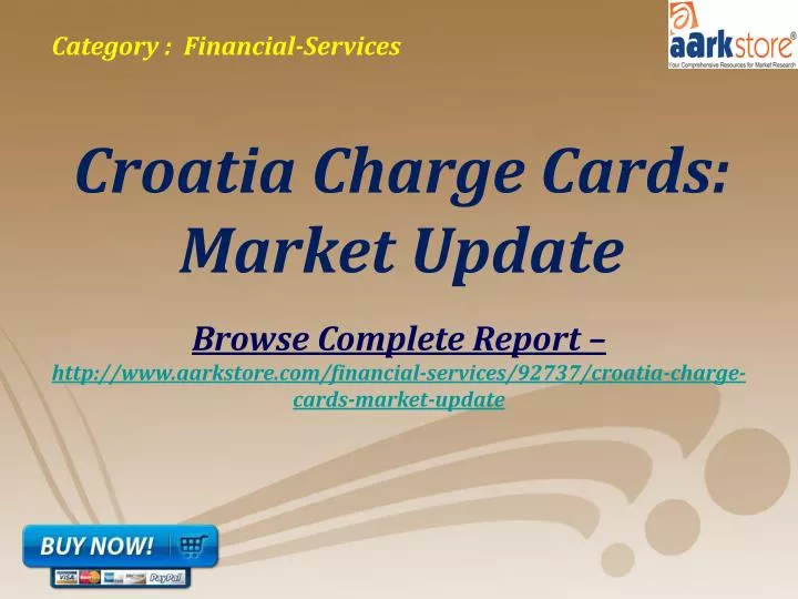 croatia charge cards market update