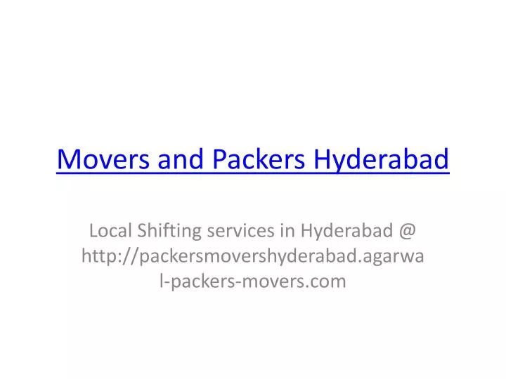 movers and packers hyderabad