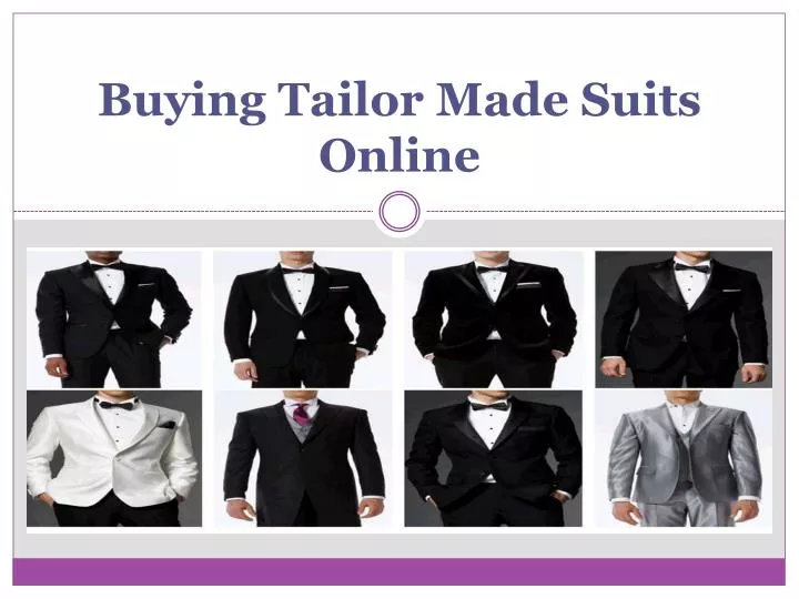 buying tailor made suits online