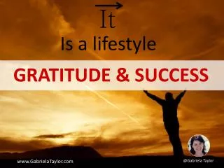 Gratitude & Success: A Daily Journal