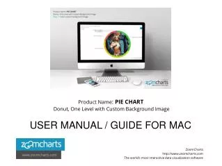 Pie Chart Donut One Level Custom Background Image for Mac
