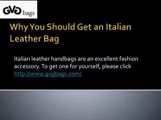 leather handbags –www.gvgbags.com