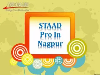 Computer Training Institutes STAAD Pro Nagpur,CADDCAMGurur