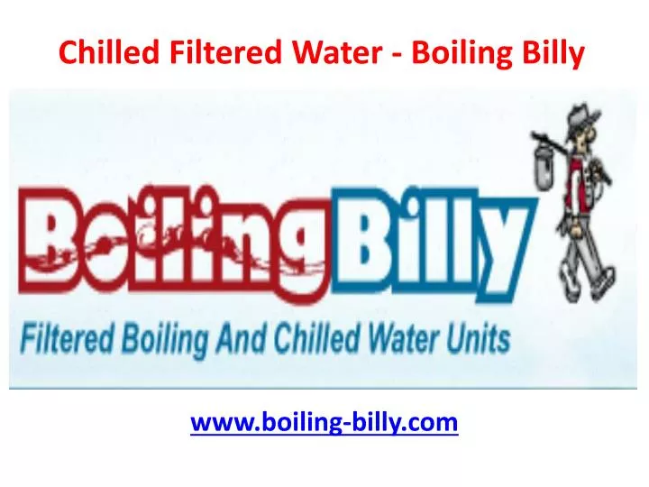chilled filtered water boiling billy