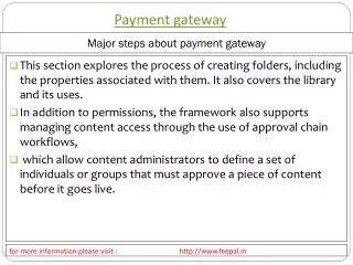 Some popular fact about online payment gateway