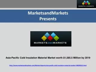 Asia-Pacific Cold Insulation Material Market worth $1,585.5