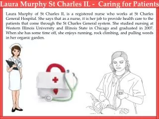Laura Murphy St Charles IL - Caring for Patients