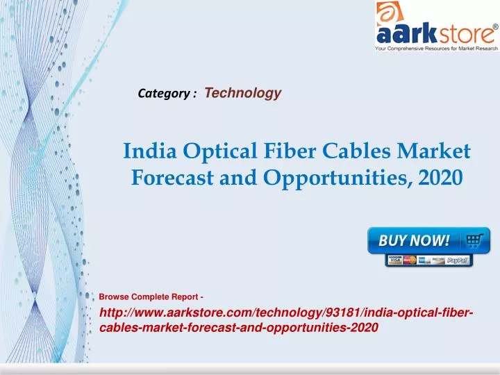 india optical fiber cables market forecast and opportunities 2020