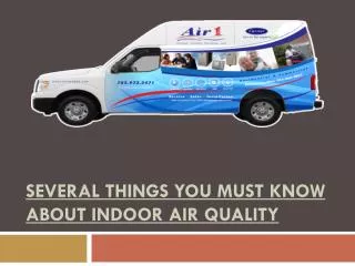 Several things you must know about Indoor air quality