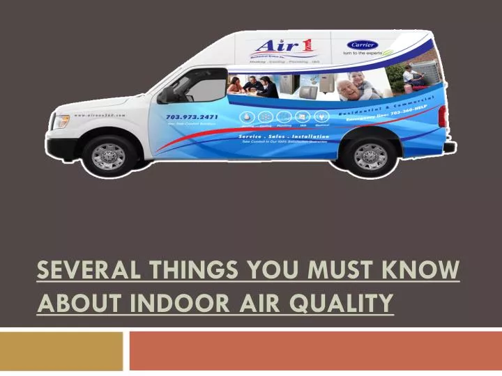 several things you must know about indoor air quality