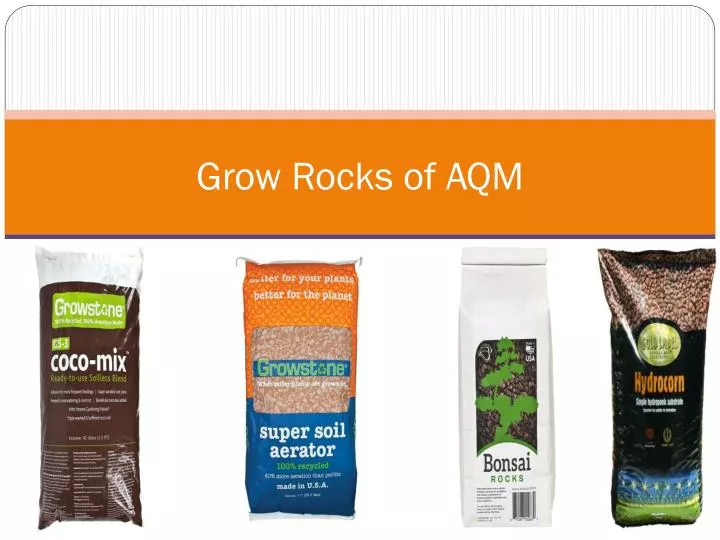 grow rocks of aqm