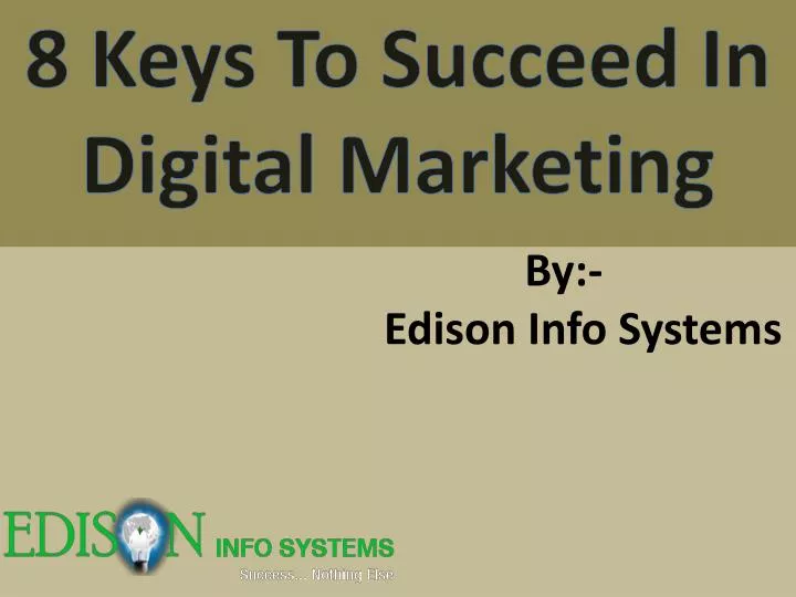 by edison info systems