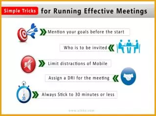 Simple Tricks for Running Effective Meetings