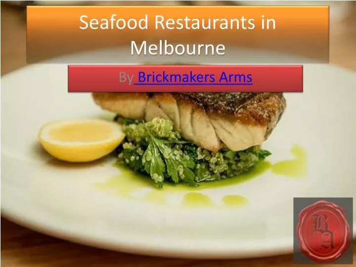 seafood restaurants in melbourne