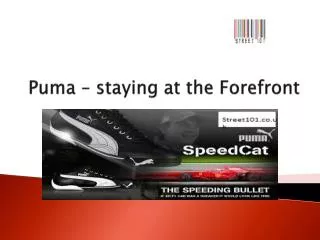 Puma – staying at the Forefront