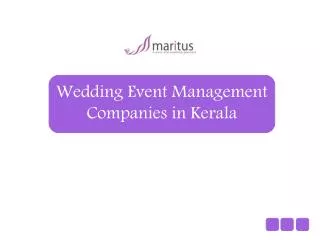 Wedding event management companies in Kerala