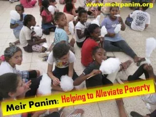 Meir Panim - Helping to Alleviate Poverty