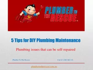 5 Tips for DIY Plumbing Maintenance