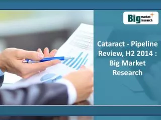 Analysis on Cataract - Pipeline Review, H2 2014