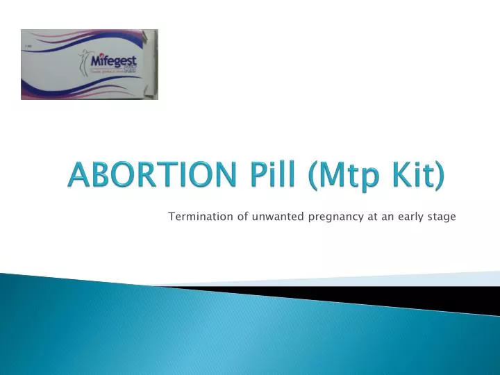 abortion pill mtp kit