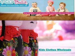 Kids Clothes Wholesale